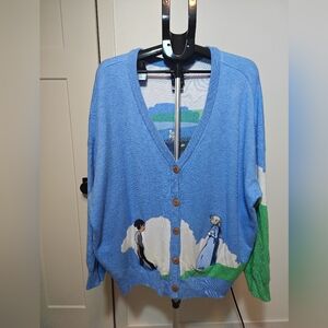 Studio Ghibli Howl's Moving Castle- Cardigan 3XL